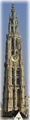 de toren van de kathedraal